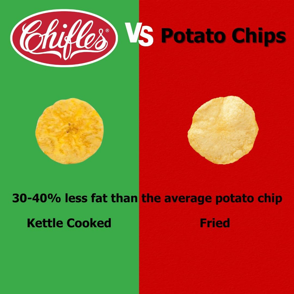 Imperfect plantains transformed into tasty chips with Chifles Maduritos.