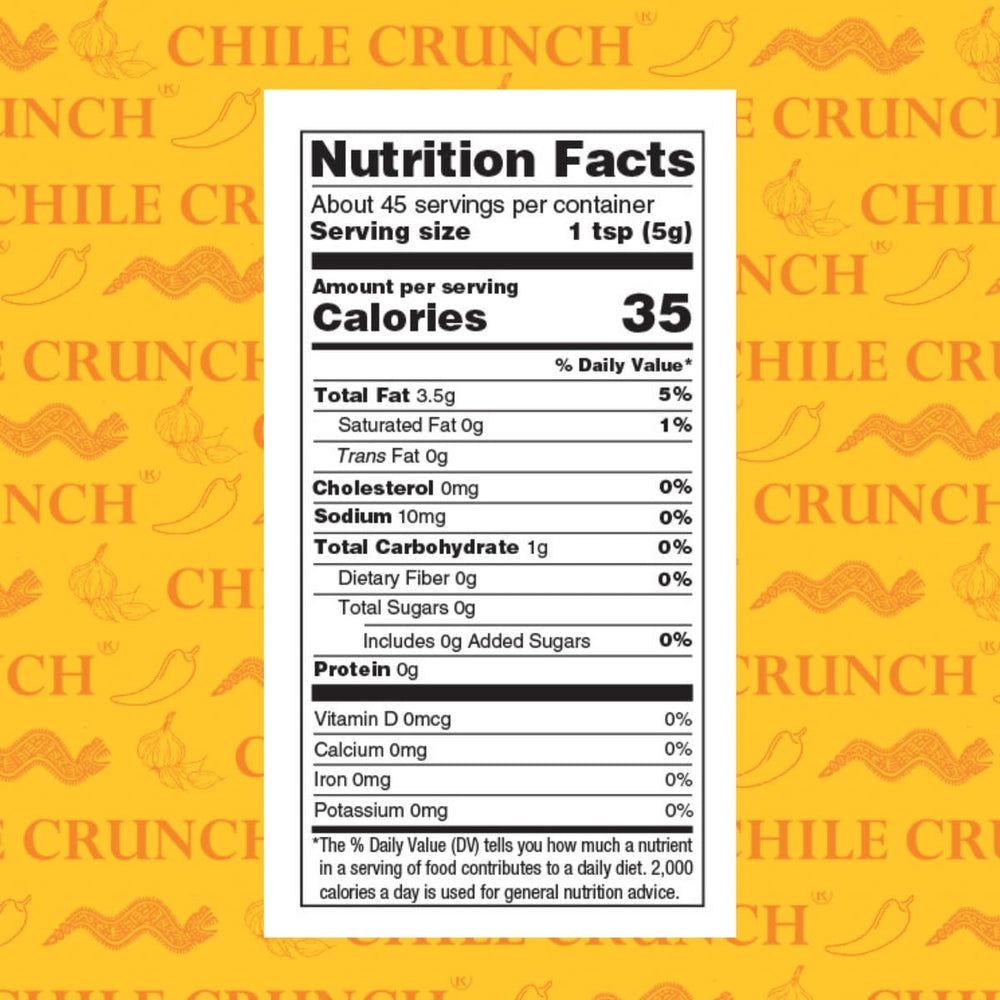 Chile Crunch Chipotle chili crisp bowl highlighting smoky finish for slaws and eggs.