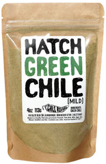 Chile Revival Hatch Green Chile Powder bottle showcases authentic New Mexico flavor for sauces.