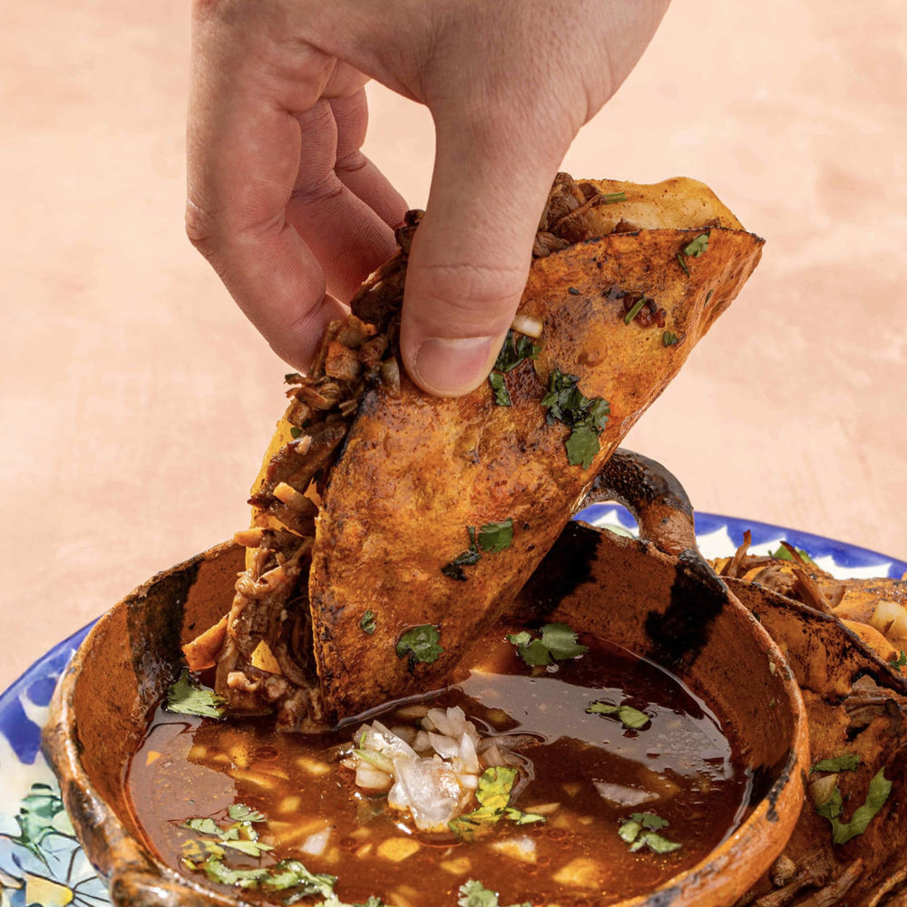 Chilemoy Birria Balls stew bowl suitable for slow cooker or stovetop