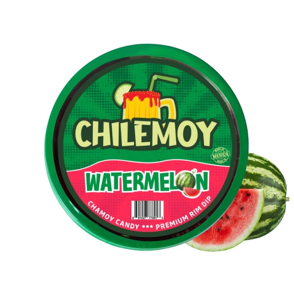 CHILEMOY Chamoy Rim Dip bottle pouring for bold cocktail rims.