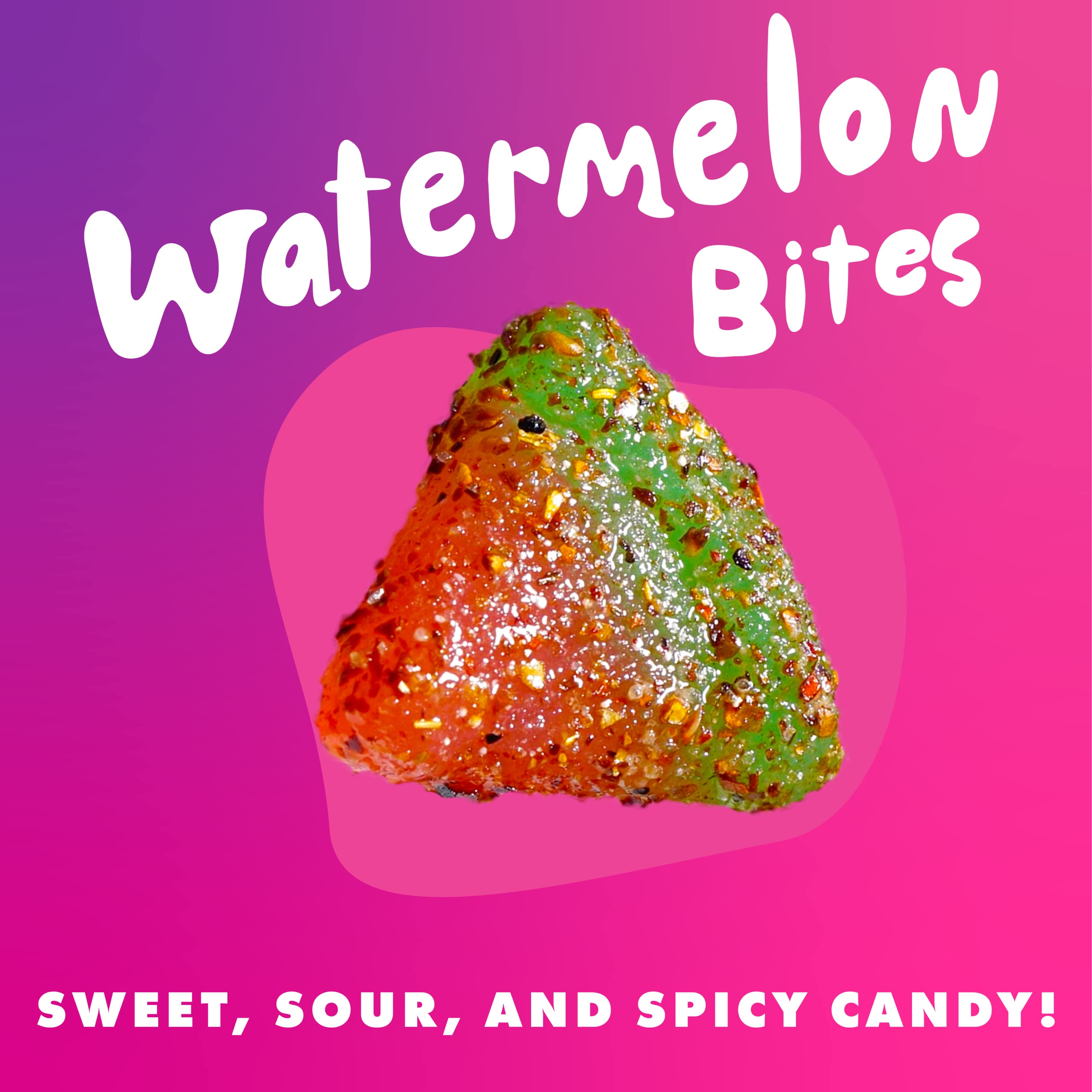 Chili Chews Watermelon Bites gluten-free and vegan friendly snack.