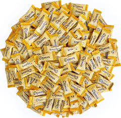 Chimes Mango Ginger Chews 2lb bag on shelf, gluten-free vegan snack.