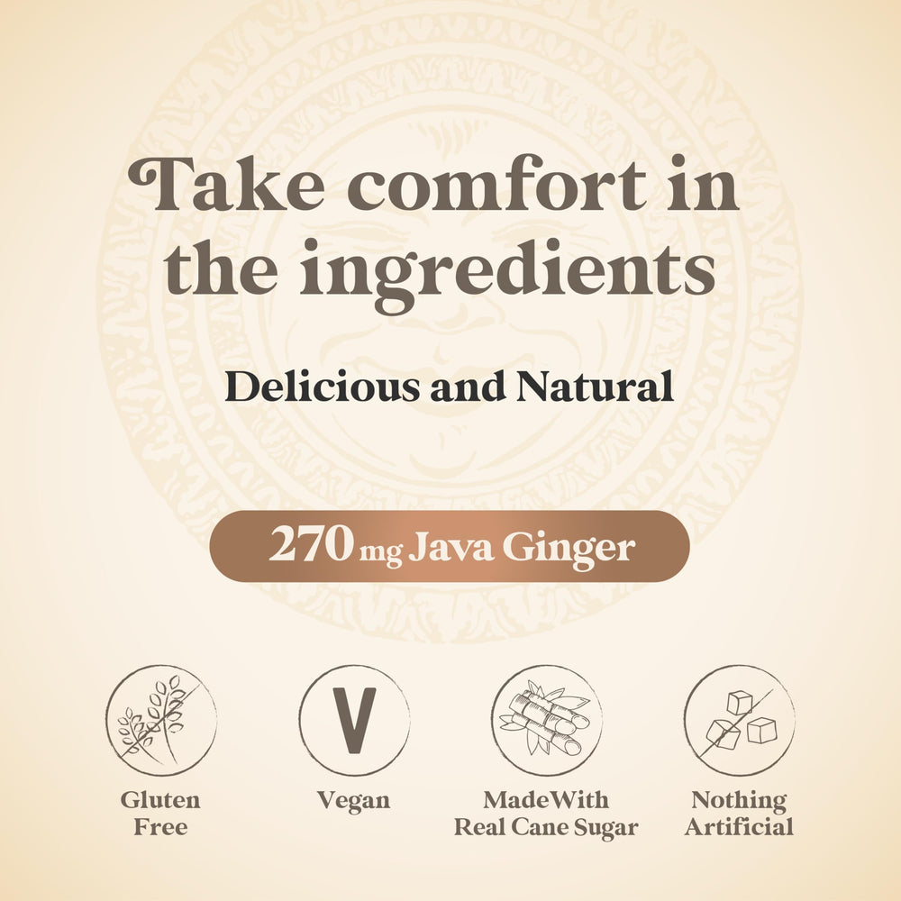 Chimes stone-ground ginger essence delivers rich aroma and depth.