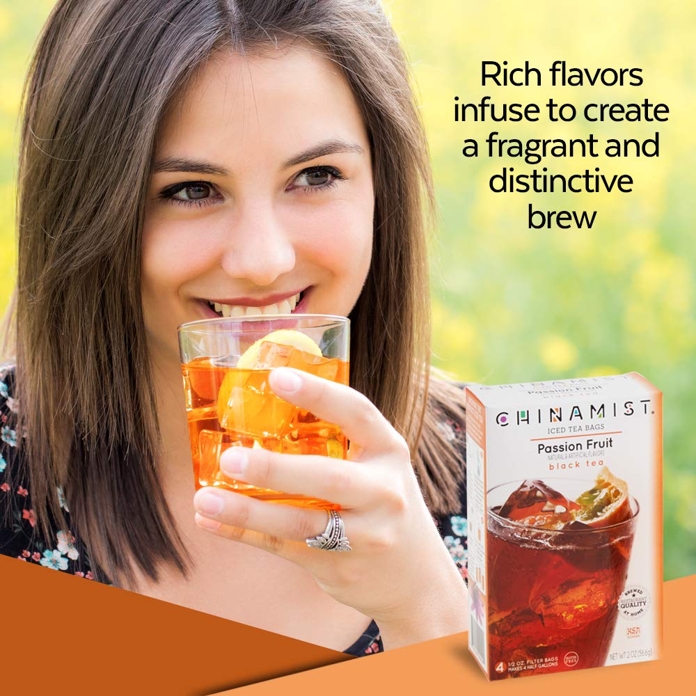 China Mist tropical passion fruit aroma—invite friends to simple, refreshing drinks.