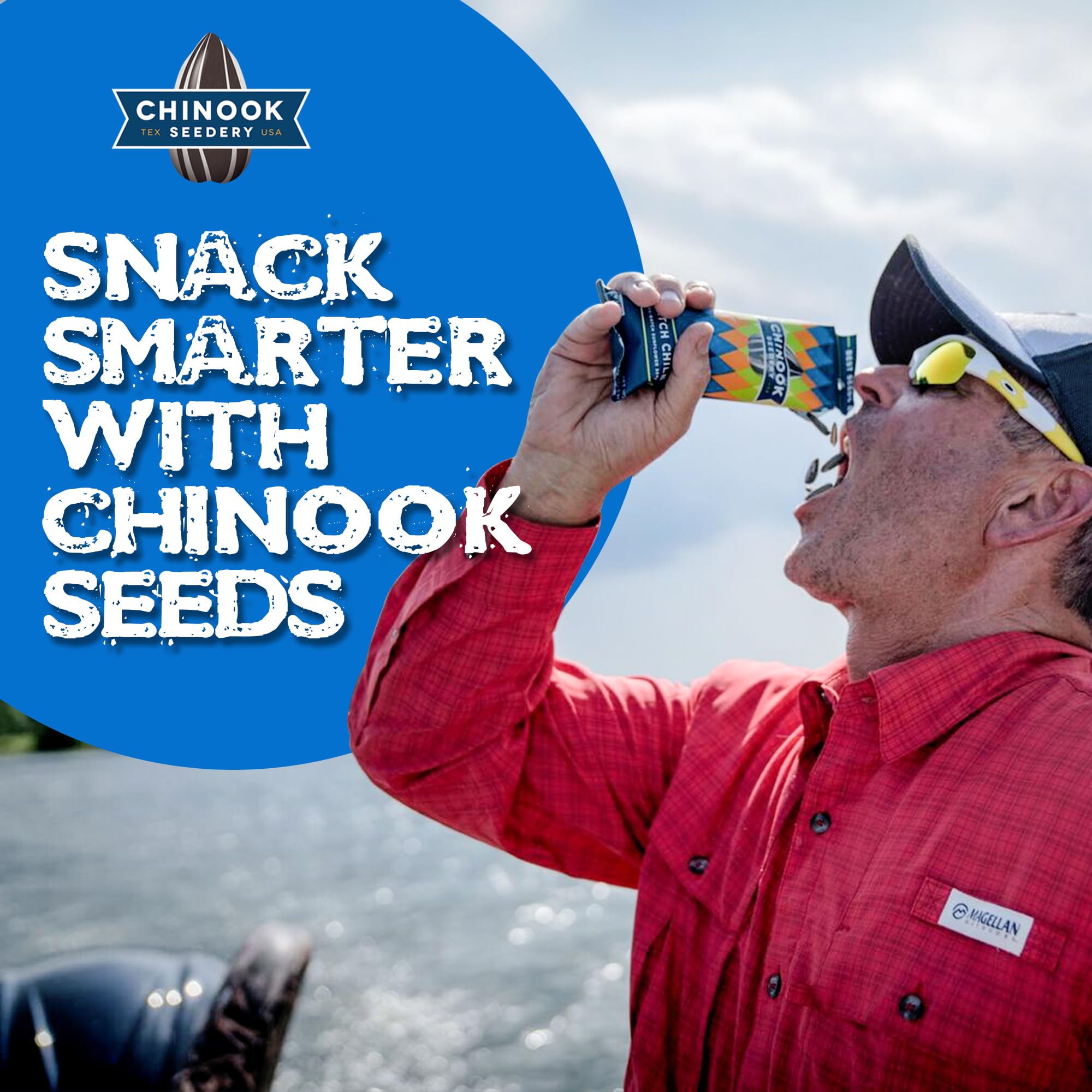 Chinook Seedery Cinnamon Toast flavor, sweet-spice snack for movie nights.