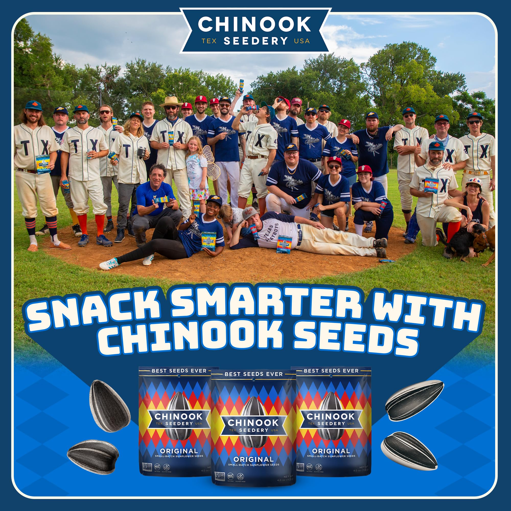 Chinook Seedery gluten-free non-GMO seeds, allergen-friendly snack option