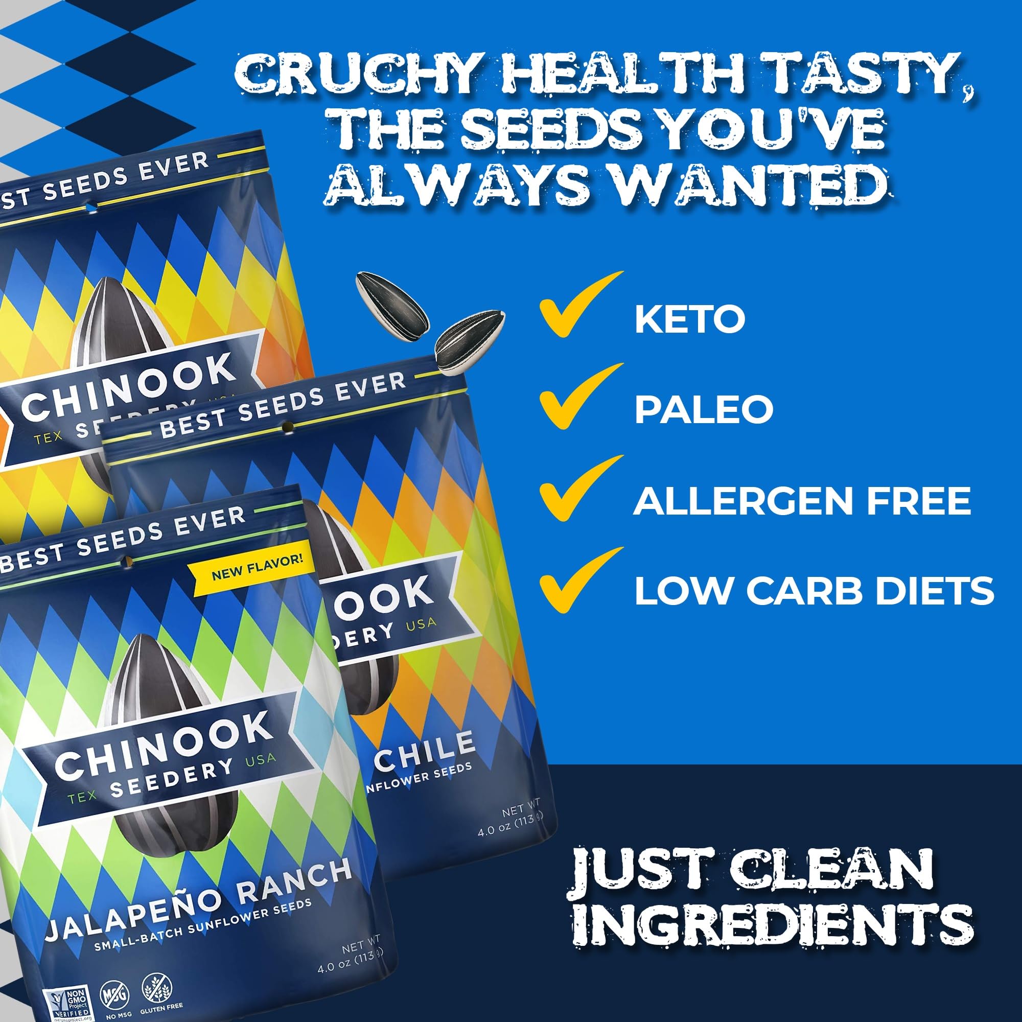 Hatch Green Chile flavor bag from Chinook Seedery with smoky heat