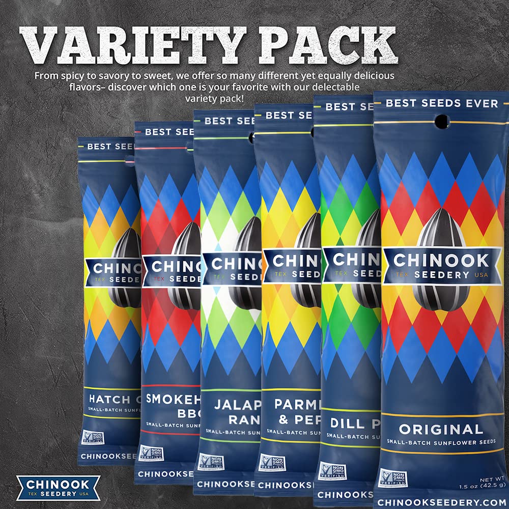 Chinook Seedery Jalapeno Ranch seeds, bold flavor for snacking anytime.