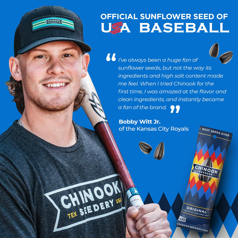 Chinook Seedery Smokehouse BBQ seeds, savory mid-day energy on the go.