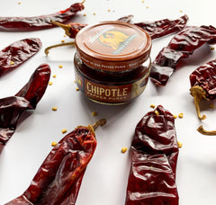 Louisiana Pepper Exchange chipotle puree barbecues with a rich smoky glaze.
