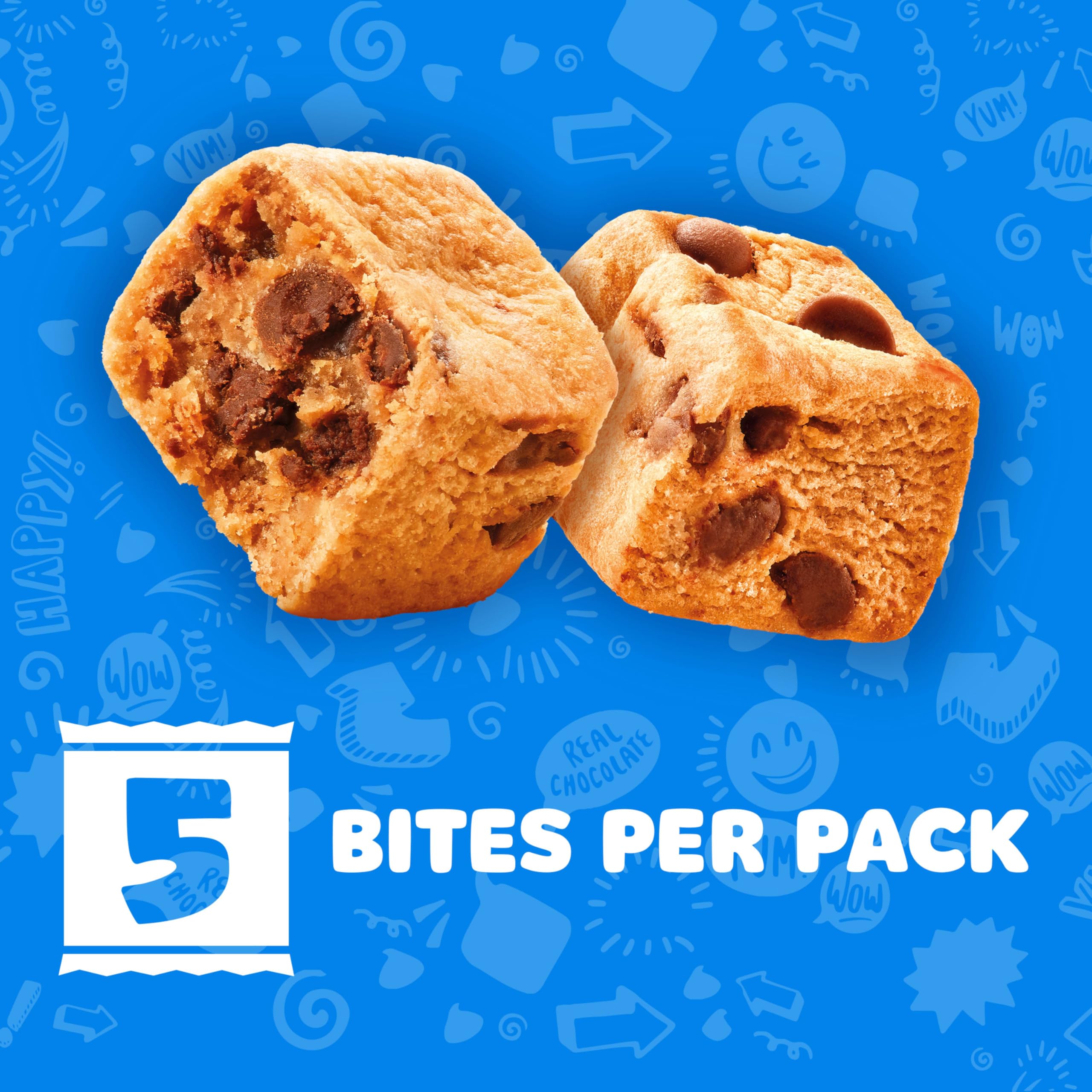 CHIPS AHOY! Baked Bites Blondie office snack with coffee breaks.