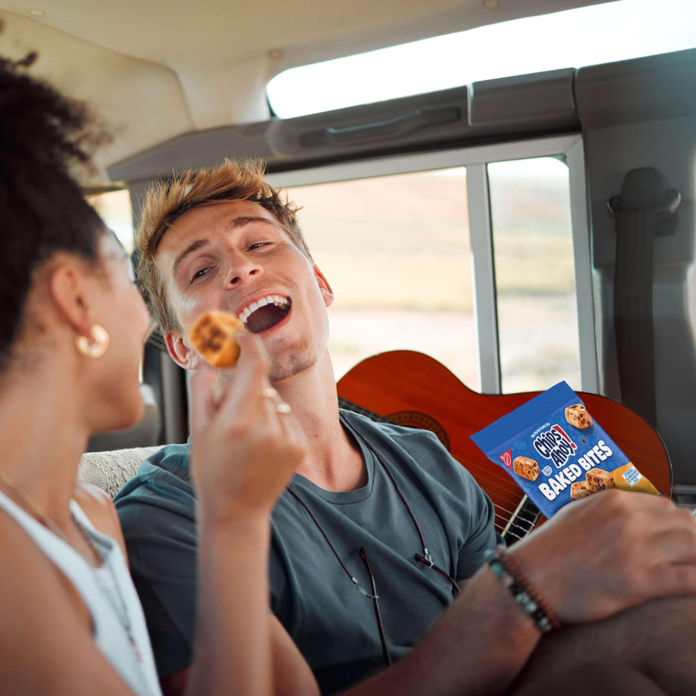 CHIPS AHOY! Baked Bites Blondie travel snack for trips and commutes.
