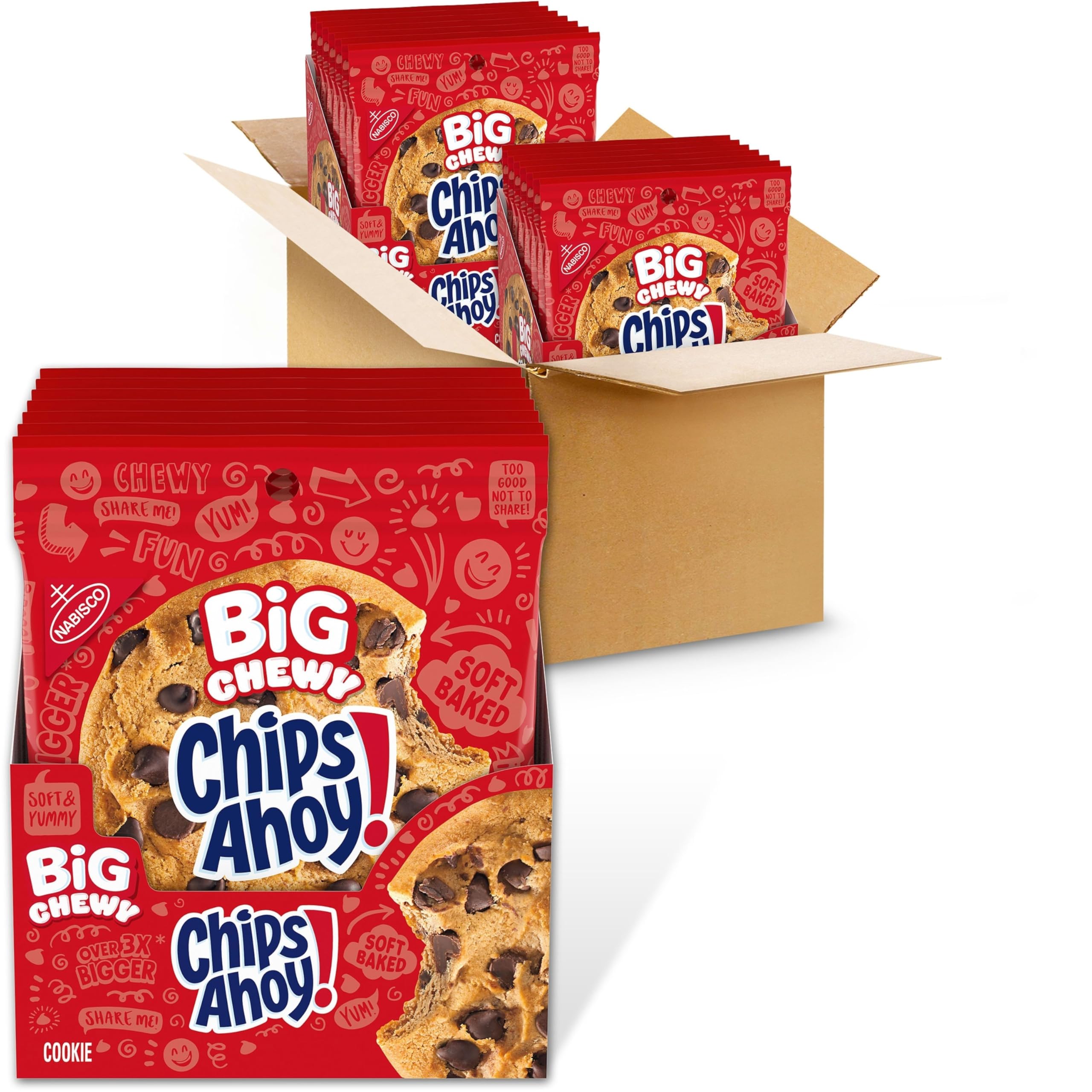 CHIPS AHOY! Big Chewy cookie in grab-and-go display for quick snacking