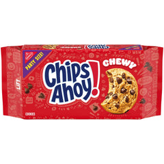 CHIPS AHOY! chewy chocolate chip cookies in a 26oz party size, perfect for sharing.