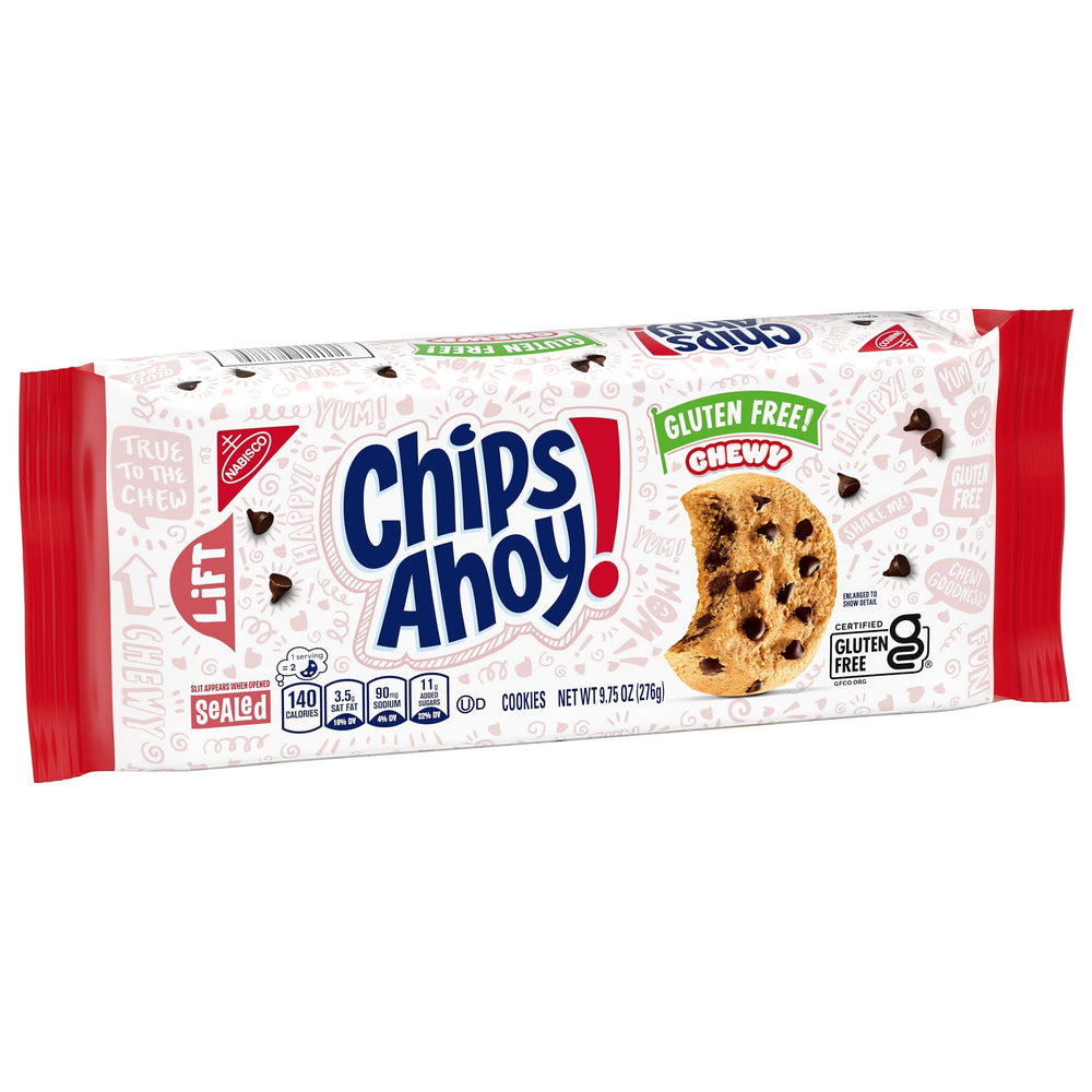 Ice cream sandwich idea with CHIPS AHOY! chewy gluten free cookies.