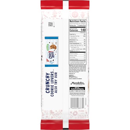 CHIPS AHOY! gluten free cookies with milk for a classic pairing.