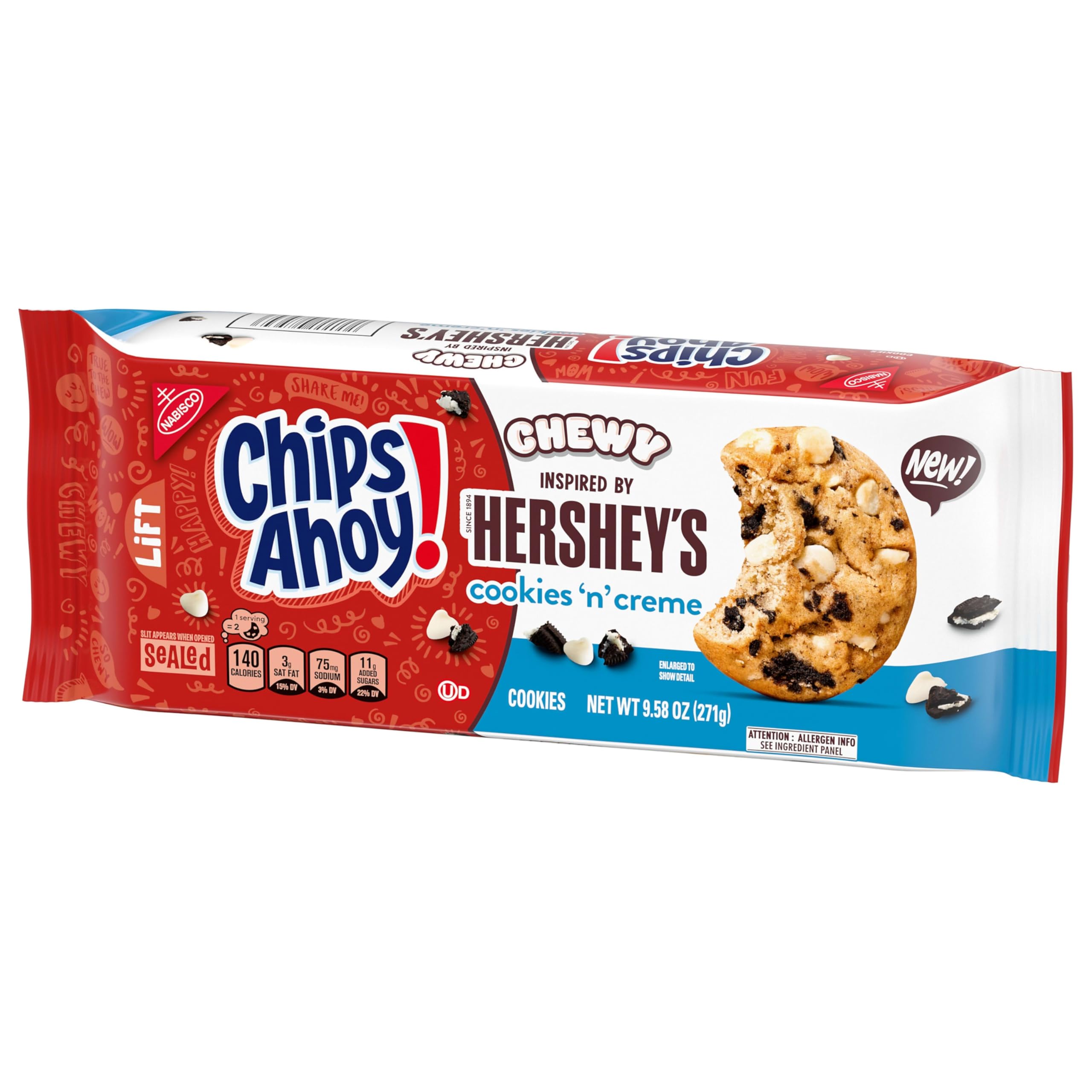 Kosher-certified CHIPS AHOY! cookies in a bright package.