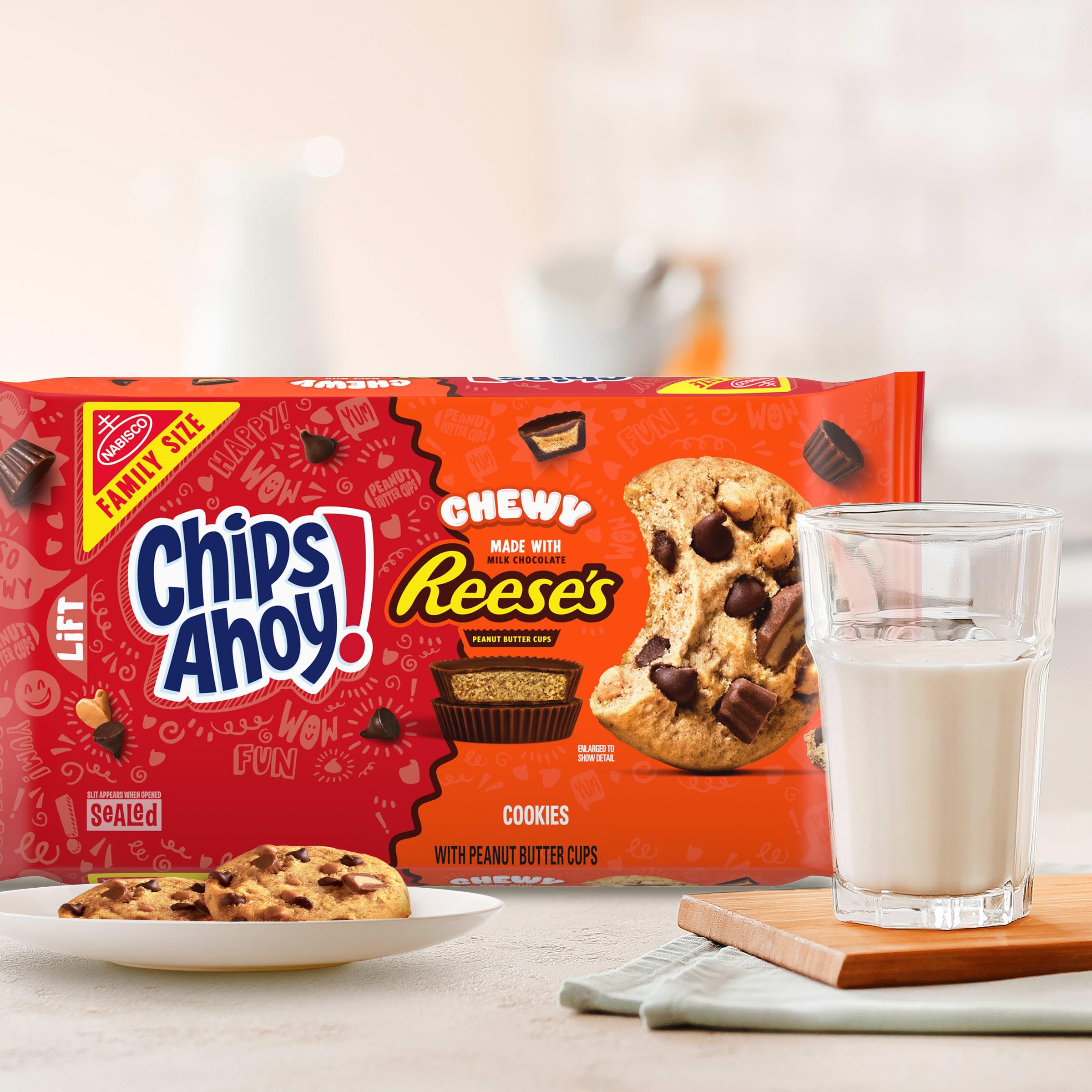CHIPS AHOY! cookie-jar-snack-time: shareable treat for family movie night.