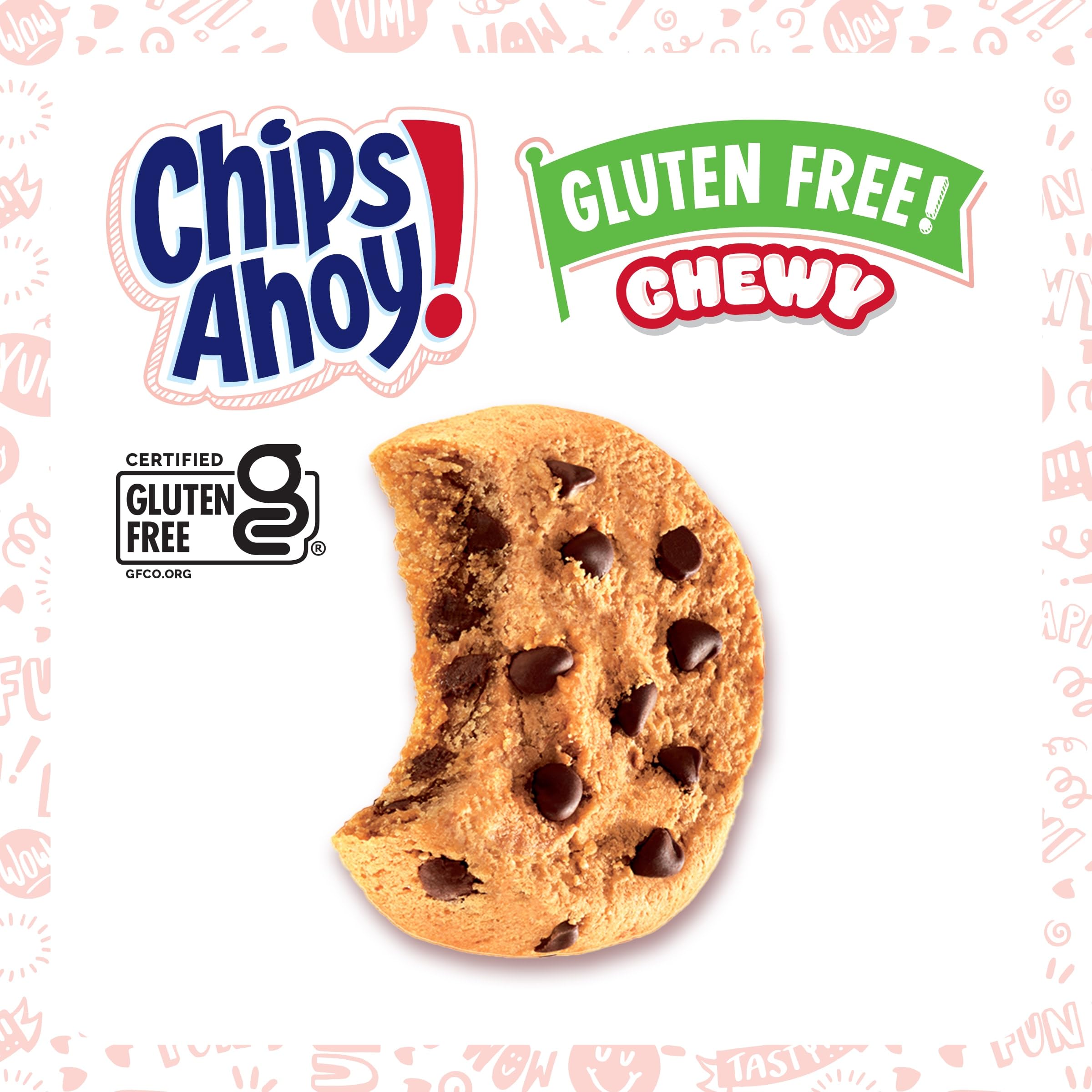 CHIPS AHOY! gluten free cookies ideal for lunchbox snacks.