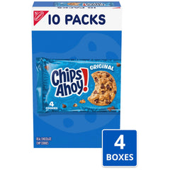 Chips Ahoy! Original real chocolate chips close-up showing generous chips.