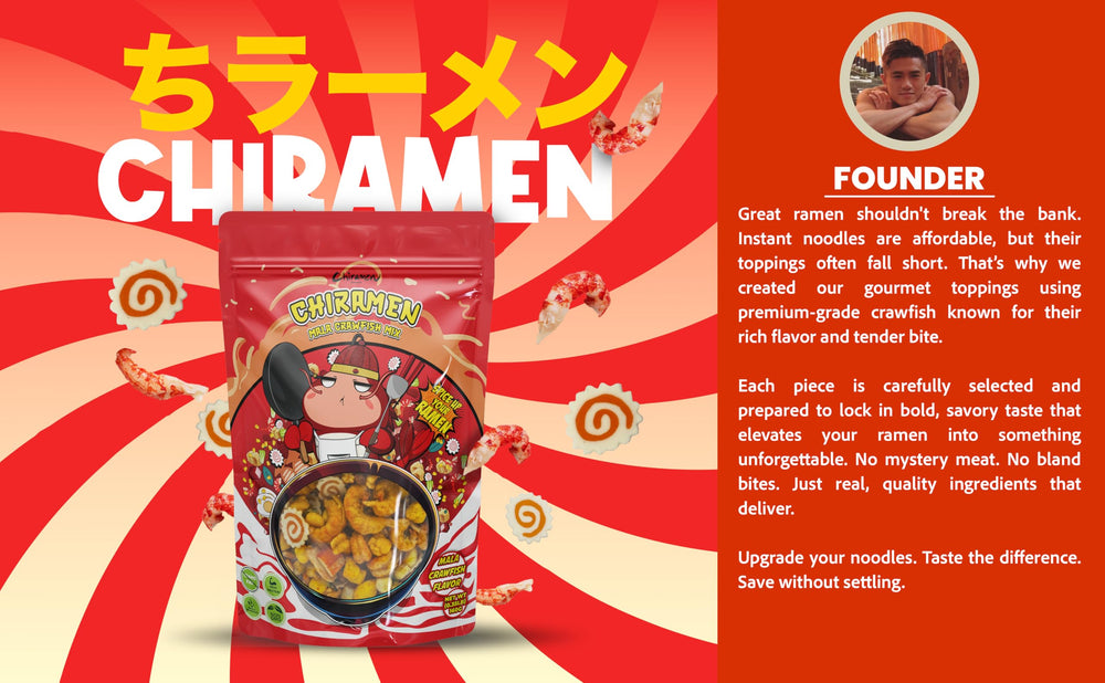 Chiramen corn kernels brighten the bowl with natural sweetness.