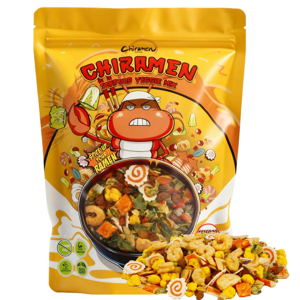 Chiramen shrimp topping for ramen adds protein and aroma to your bowl
