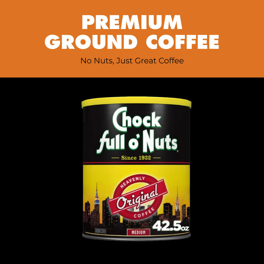 Chock Full o'Nuts Heavenly Original percolator brew on the stove