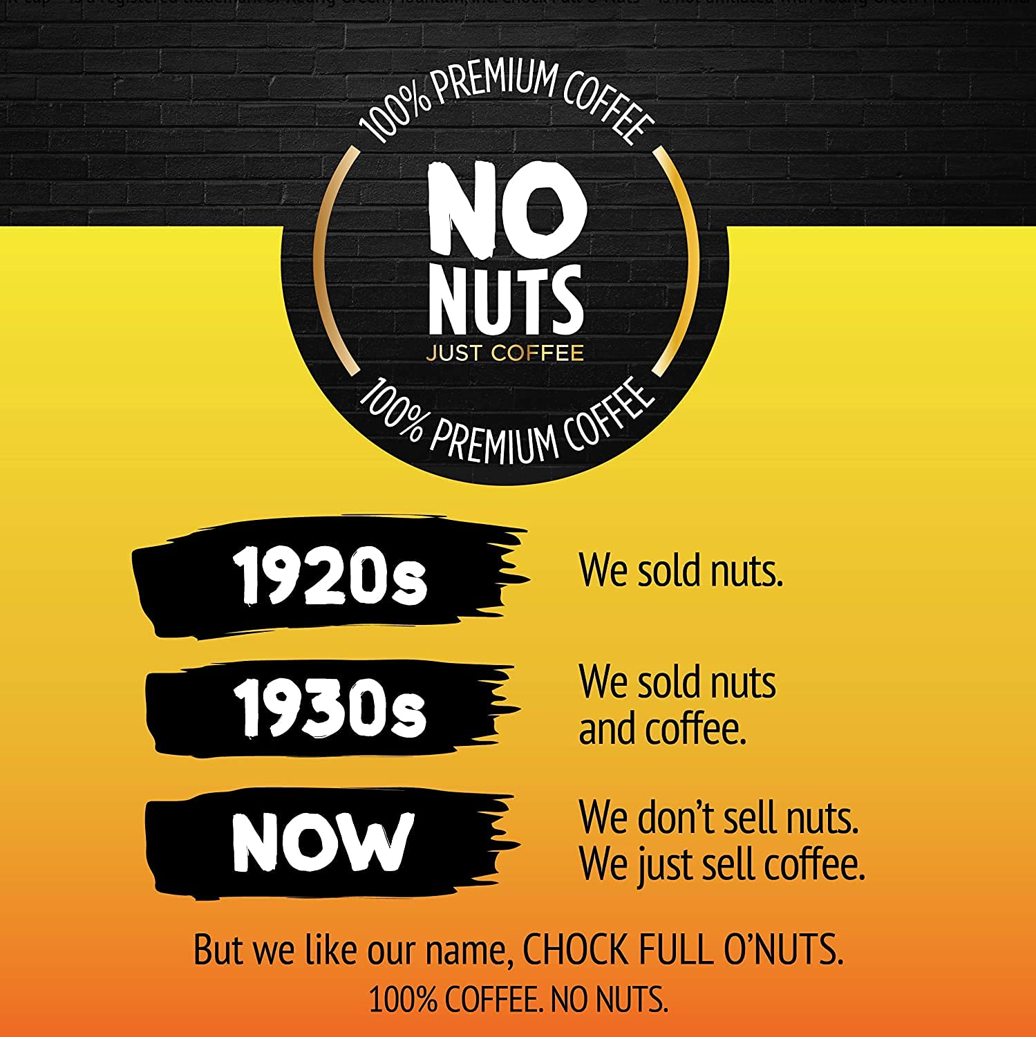Chock Full o'Nuts Heavenly Original steaming mug aroma in kitchen.