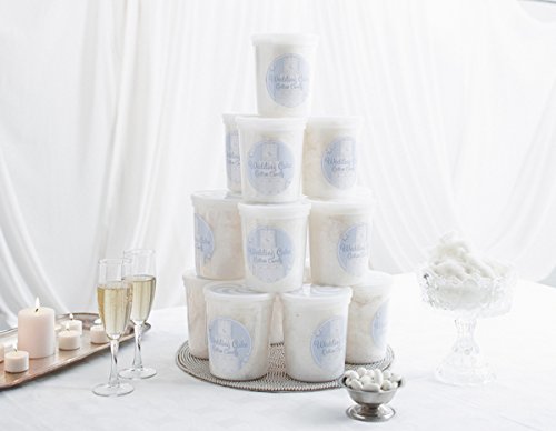 CHOCOLATE STORYBOOK cotton candy party favors on display at events.
