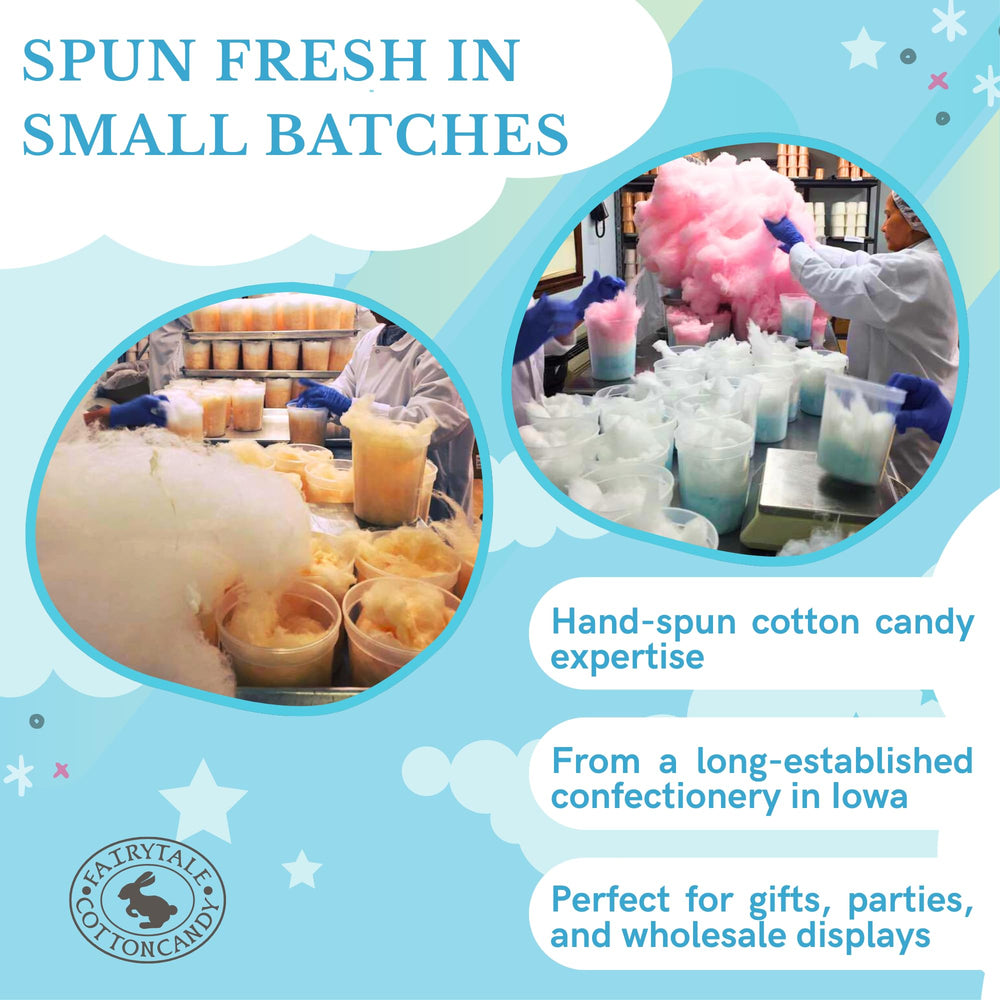 CHOCOLATE STORYBOOK pickle cotton candy for birthdays adds playful nostalgia.