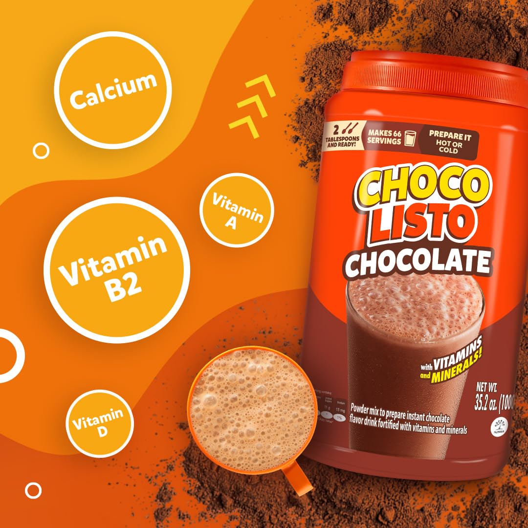 Chocolisto chocolate drink prepared in a mug, warm and comforting
