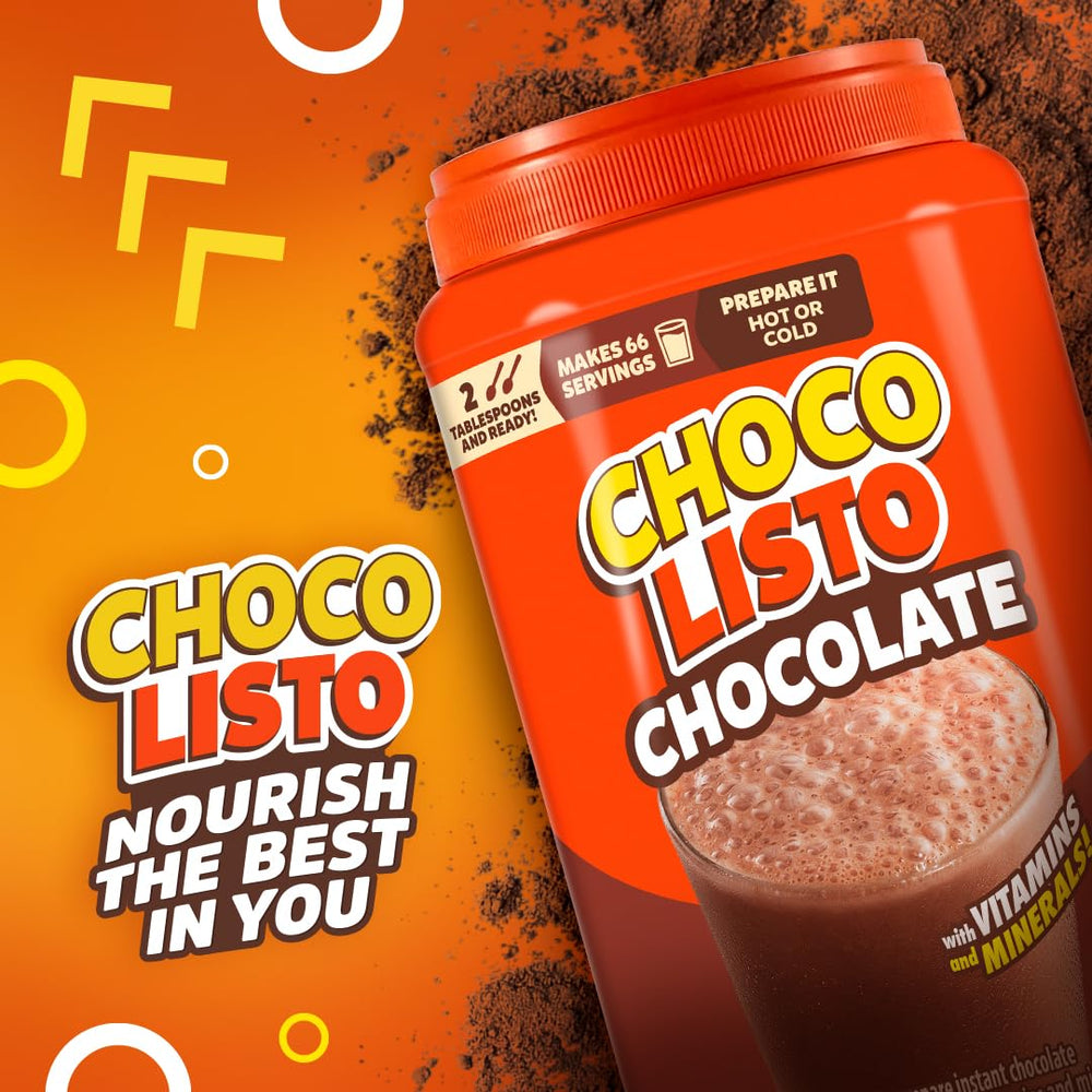 Chocolisto warm cup with steam evokes cozy mornings