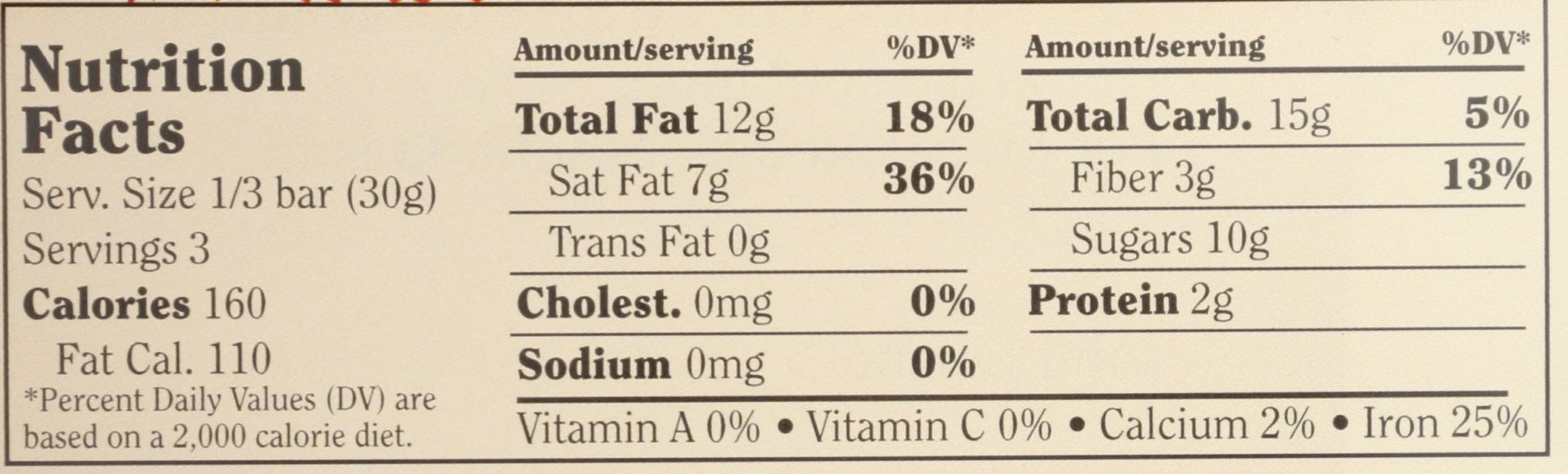 Chocolove dark chocolate bar portion broken; rich cocoa detail