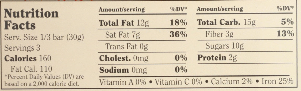 Chocolove dark chocolate bar portion broken; rich cocoa detail