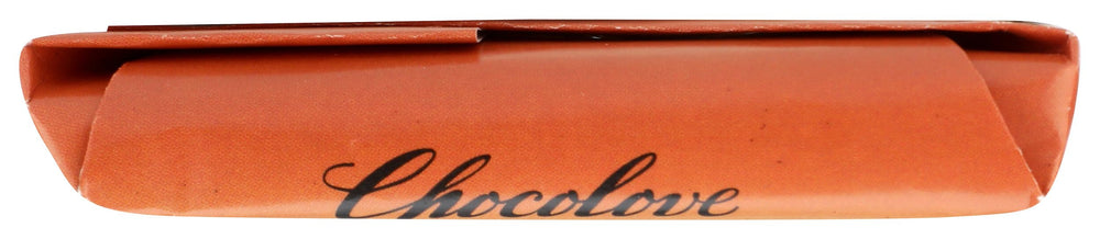 Chocolove Milk Pretzel Bar ingredients label highlights premium ingredients.