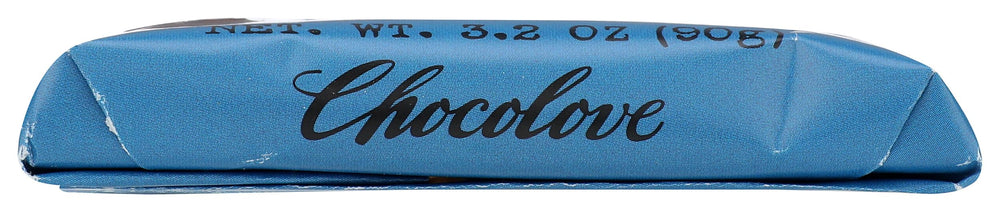 Chocolove Peppermint in Dark Chocolate foil wrappers, compact and convenient