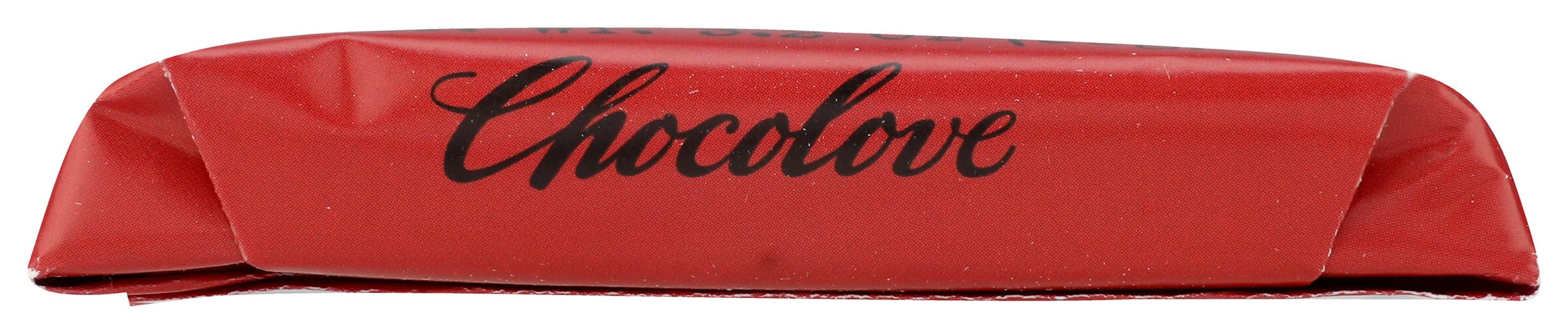 Chocolove wrapper showing inner poem; unique twist for romantic gifting