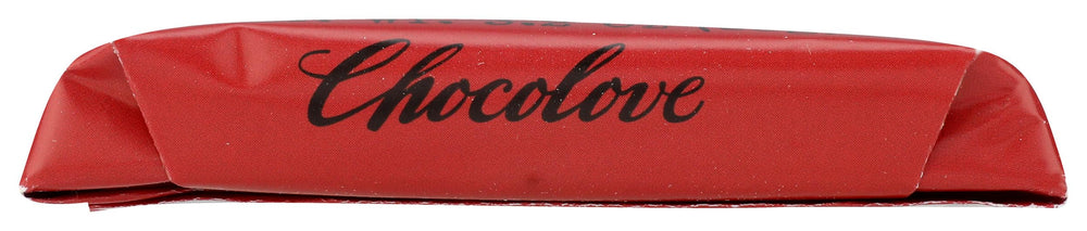 Chocolove wrapper showing inner poem; unique twist for romantic gifting