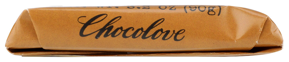 Chocolove XOXO Hazelnuts in Milk Chocolate Bar gift-ready image suggests a thoughtful treat