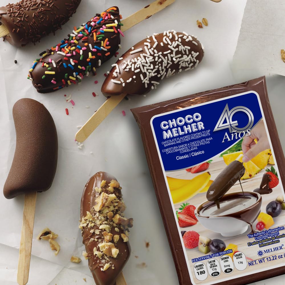 Chocobananas concept with Clasico coating potential