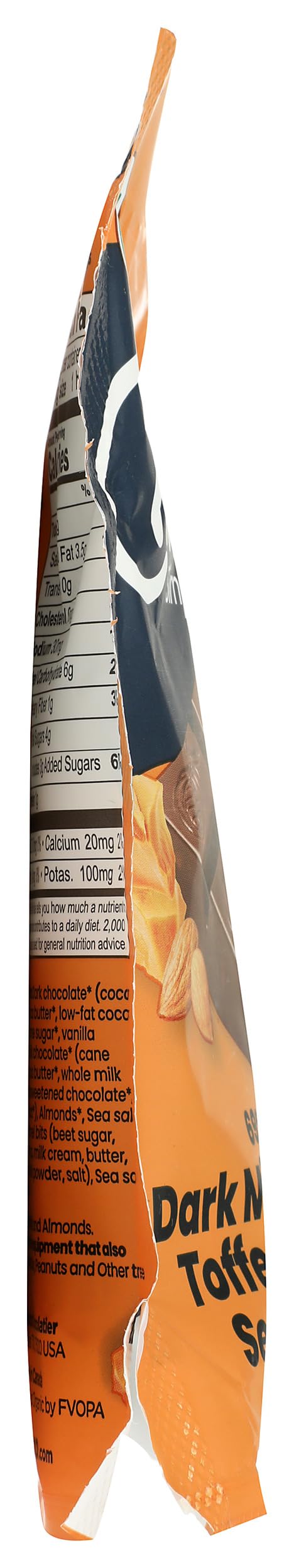ChocXO Snaps packaging shows convenient single-serve sleeves.