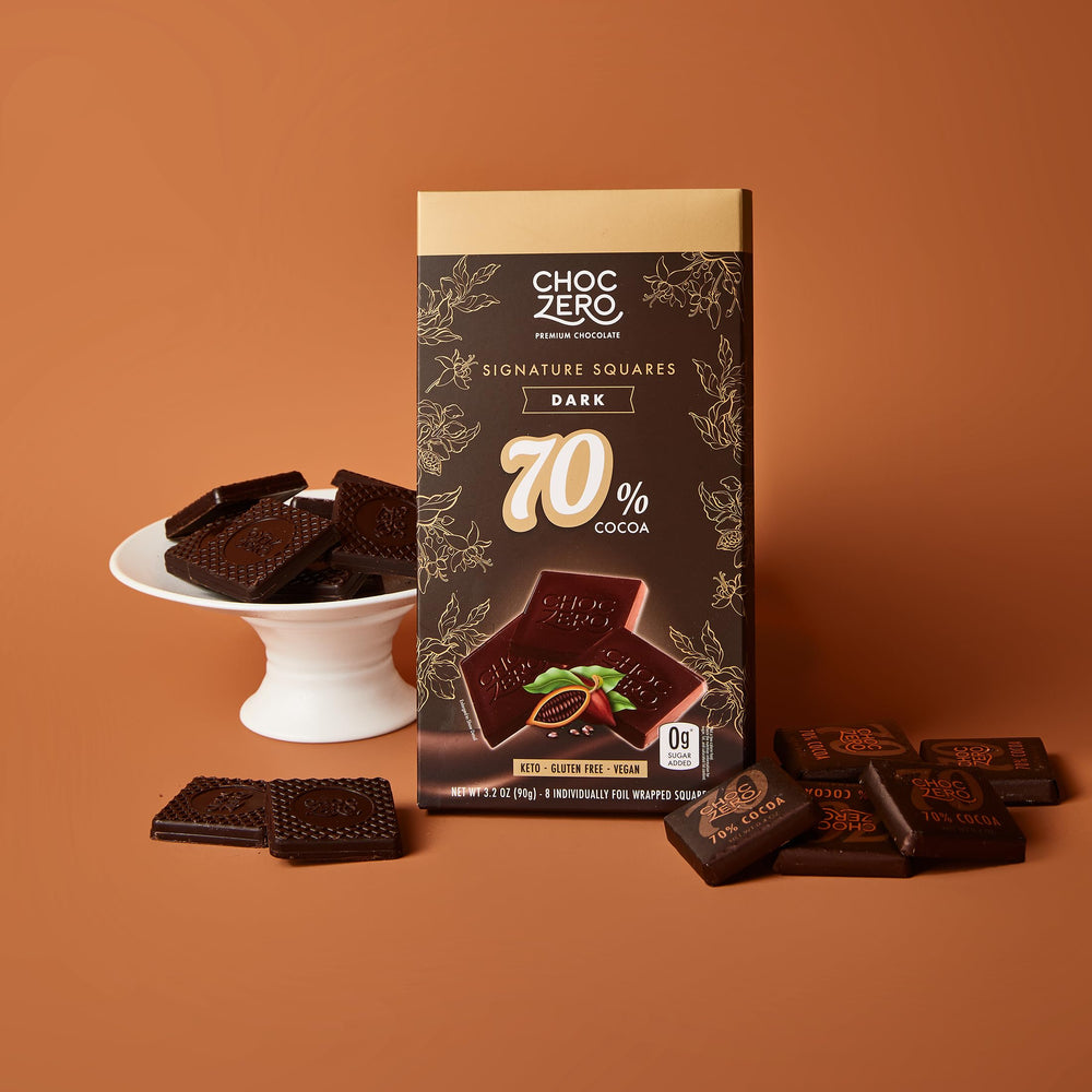 ChocZero 70% gift-ready box perfect for celebrations and gifting