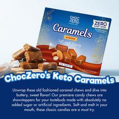 ChocZero all-natural snack with no artificial colors or flavors for everyday indulgence.