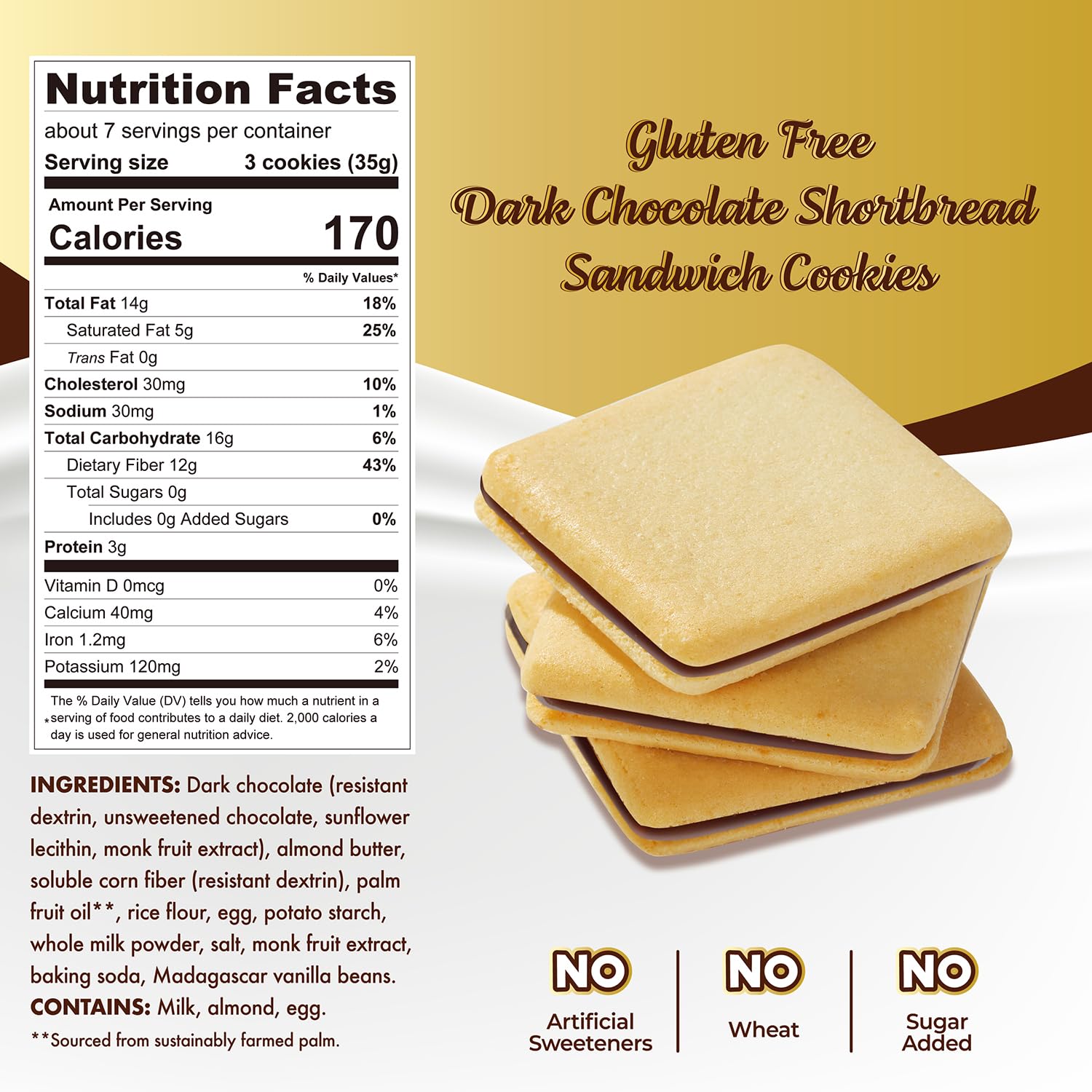 ChocZero Jolies box side highlighting sugar-free recipe and monk fruit sweetness