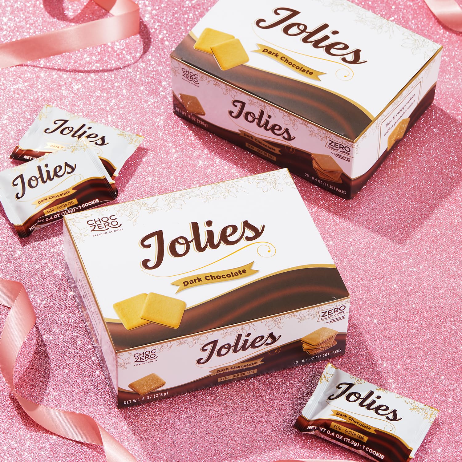 ChocZero Jolies with coffee or tea, ideal for a mindful treat