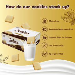 ChocZero Jolies individually wrapped cookies for easy lunch boxes and travel