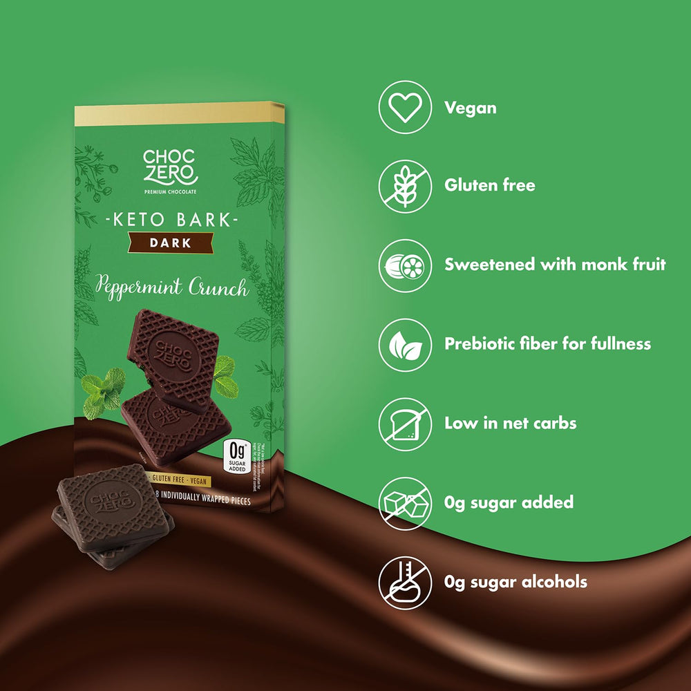 ChocZero packaging inside view without artificial flavors or colors
