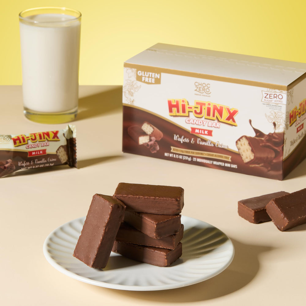 ChocZero Hi-Jinx gluten-free and soy-free chocolate treat