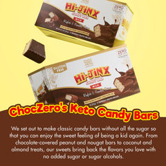 ChocZero Hi-Jinx individually wrapped minis for lunch boxes and on-the-go snacking